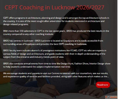 Searching for the Best CEPT coaching Classes in Lucknow