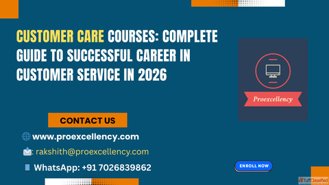Customer Care Courses with Practical Training and Certification Proexcellency