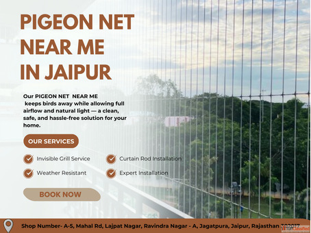 Best Pigeon Net Near Me in Jaipur for Balcony