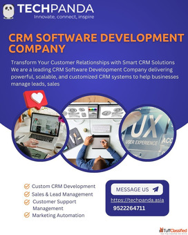 Hire Expert CRM Software Development Company in India for Business Growth