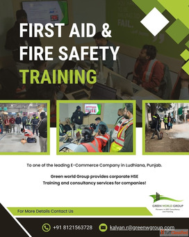 First Aid Fire Safety In-Company Training in Ludhiana