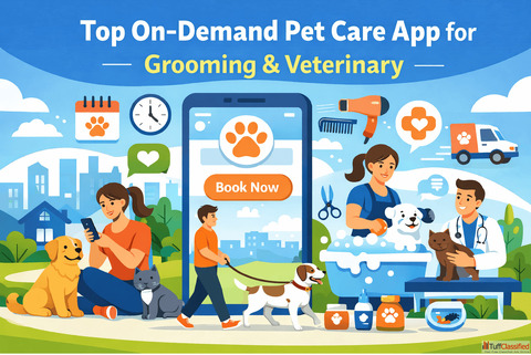 Top On-Demand Pet Care App for Grooming Veterinary