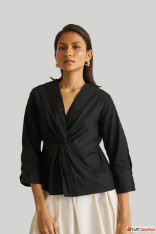 Stylish Twist Front Top for Women - Shop Now