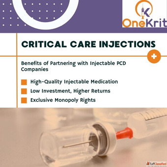 Top Critical Care Injections Company in India OneKrit