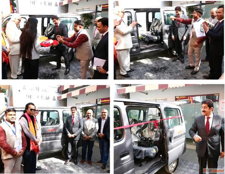 AAFT Upgrades Training Infrastructure with Fully Equipped OB Van on International Journalism Day