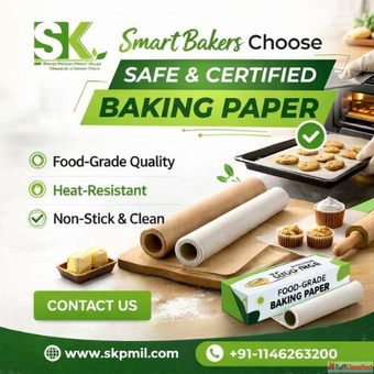 Food-Safe Baking Paper Manufacturers In India