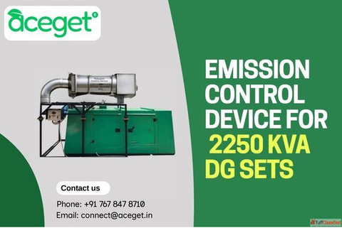 Emission Control Device for 2250 KVA DG Sets