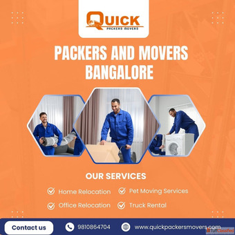 Trusted Packers and Movers in Bangalore - Quick Packers Movers