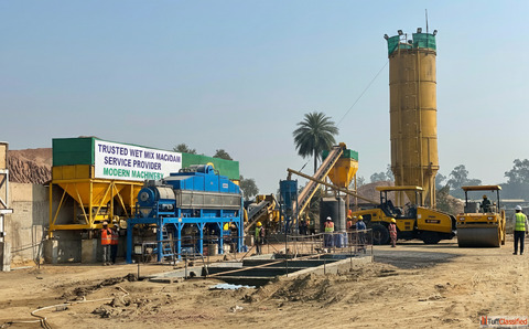 Trusted Wet Mix Macadam Service Provider with Modern Machinery