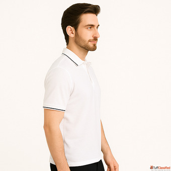 Best White Polo T Shirt for Men and Women Office Wear