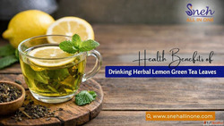 Herbal Lemon Green Tea Benefits - Natural Immunity Booster f...