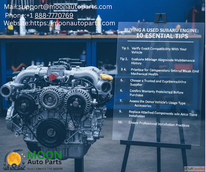 What Tips Help You Choose a Long-Lasting Subaru Used Engine