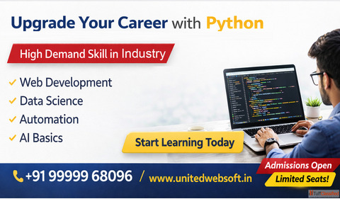 Start Learning Python Today - Professional Training in Delhi