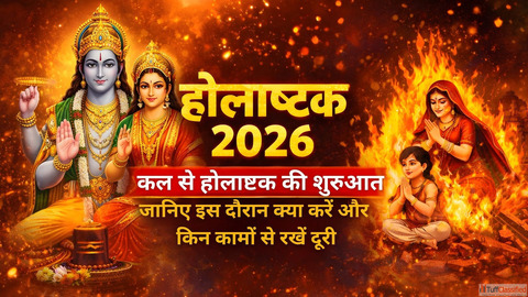 Holashtak 2026 कल स हलषटक क शरआत जनए इस दरन कय कर और कन कम स रख दर