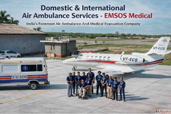 Trusted Air Ambulance Service in Delhi by EMSOS Medical