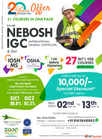 NEBOSH IGC Training in Kolkata Green World Group