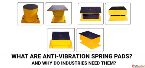 ISO Certified Anti Vibration Spring Pad Manufacturer in India