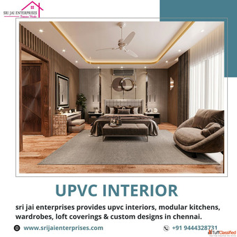 uPVC Interiors in Chennai Sri Jai Enterprises - Custom Home Interiors