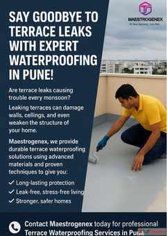 Waterproofing for Terrace in Pune
