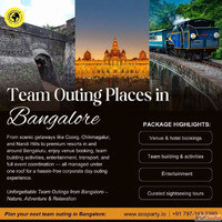 Corporate Team Outing Places in Bangalore