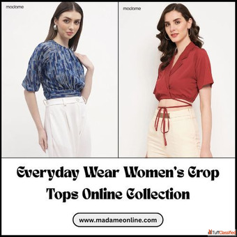 Everyday Wear Women's Crop Tops Online Collection