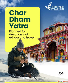 Fast Safe Chardham Yatra by Heritage Aviation