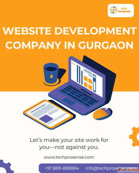 Best Website Development Company in Gurgaon - Tech Prosense