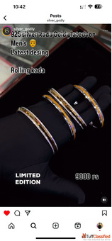 Trending Silver Designs for Men Women Couples