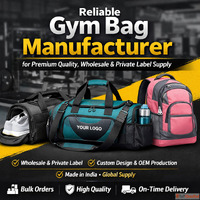 Reliable Gym Bag Manufacturer for Premium Quality Wholesale ...