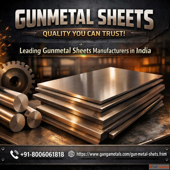 Trusted Gun Metal Sheets Manufacturer in India