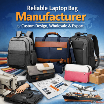 Reliable Laptop Bag Manufacturer for Custom Design Wholesale Export