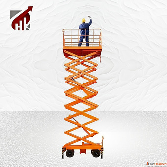Mobile Scissor Lift - Safe Efficient Vertical Access