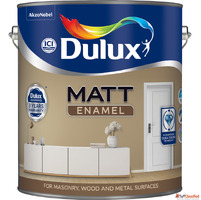 Super Matt Finish with Dulux Matt Enamel Paint