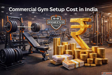 Economical commercial gym setup cost in India