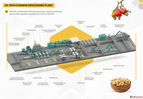Reliable Cashew Processing Machinery Designed for Ghana Plants