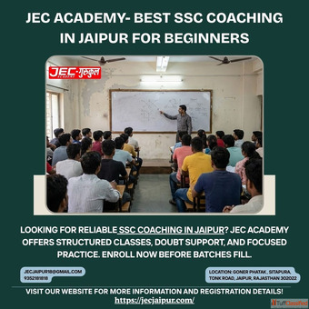 JEC Academy- Best SSC Coaching in Jaipur for Beginners