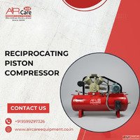 High Performance Reciprocating Piston Compressor Air Care Eq...
