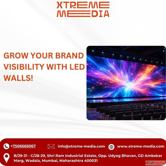 Grow Your Brand Visibility with LED Walls