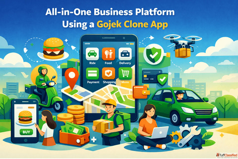 All-in-One Business Platform Using a Gojek Clone App