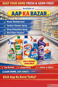 Premium Home Cleaning Products Available at Aap Ka Bazar