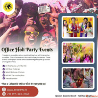 Office Holi Games For corporates