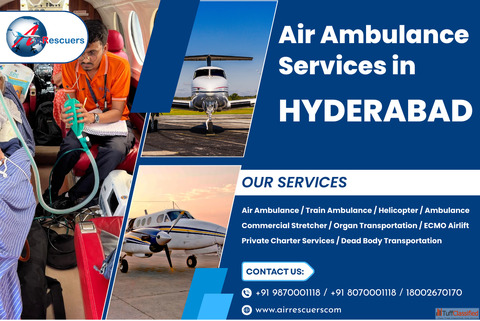 Air Rescuers Leading Emergency Air Ambulance Services in Hyderabad