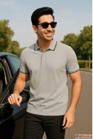 Premium Formal Tipping Polo Neck Collar T Shirt