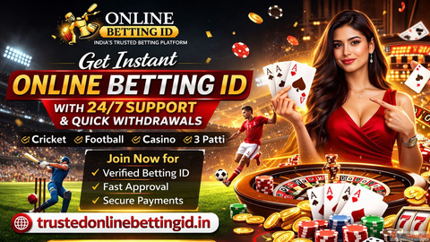Get Instant Online Betting ID with 247 Support and Quick Withdrawals