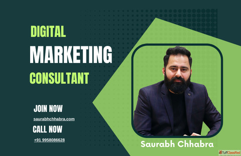 Hire Expert Digital Marketing Consultant in Delhi NCR - Saurabh Chhabra