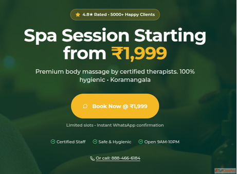 Spa in Koramangala Bangalore - Rejuvenate at Eva International Spa