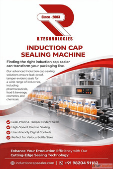 Best Quality induction cap sealing machine by Induction Cap Sealer