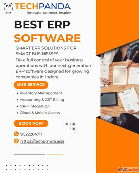 Best ERP Software in Indore Affordable Custom ERP Software
