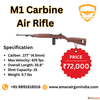 Buy M1 Carbine Air Rifle at 72000 - Elite Deal by Aman Air Gun