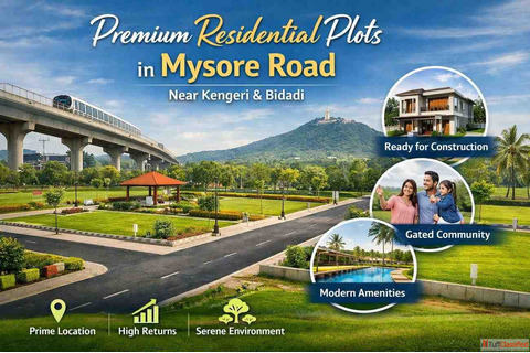 Premium Residential plots in Mysore Road